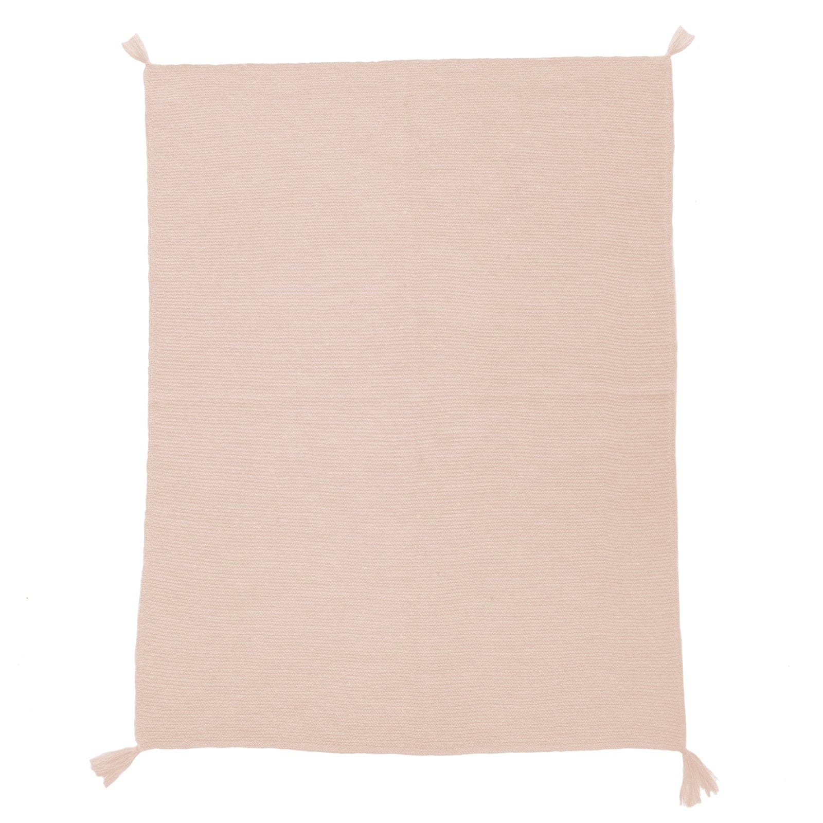 Organic Alpaca Blanket - Blush