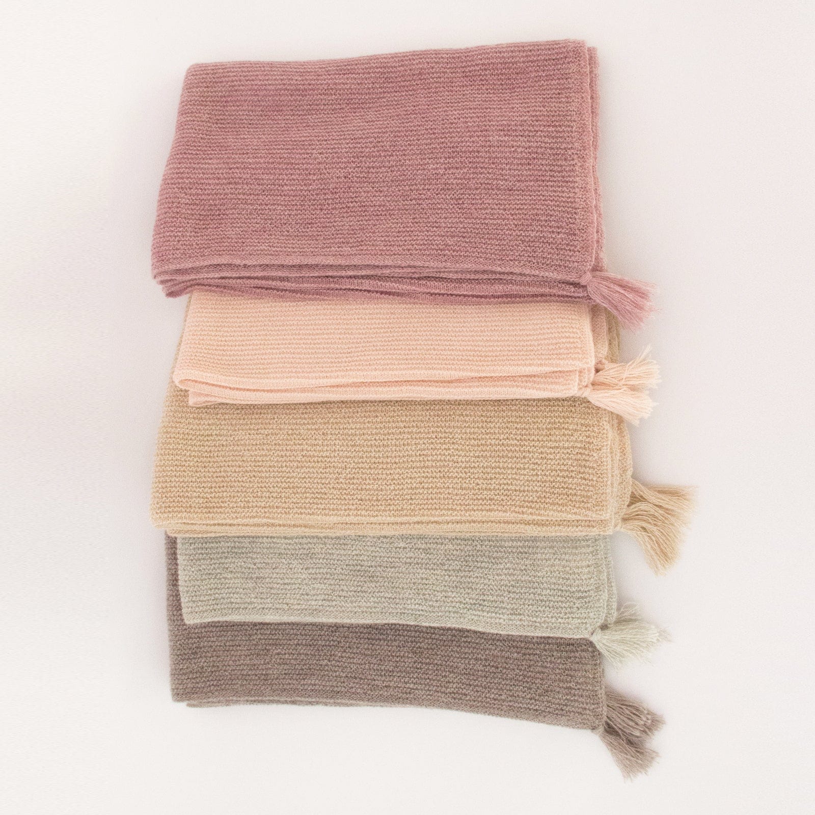 Organic Alpaca Blanket - Blush