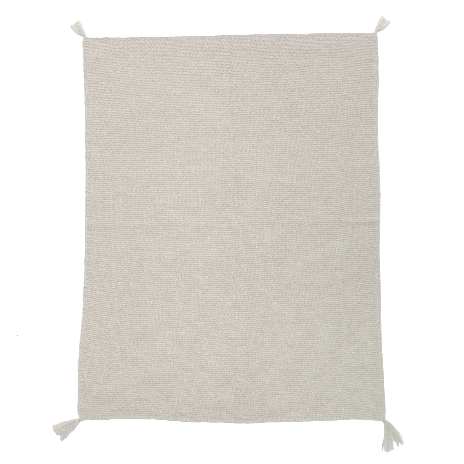 Organic Alpaca Blanket - Fog