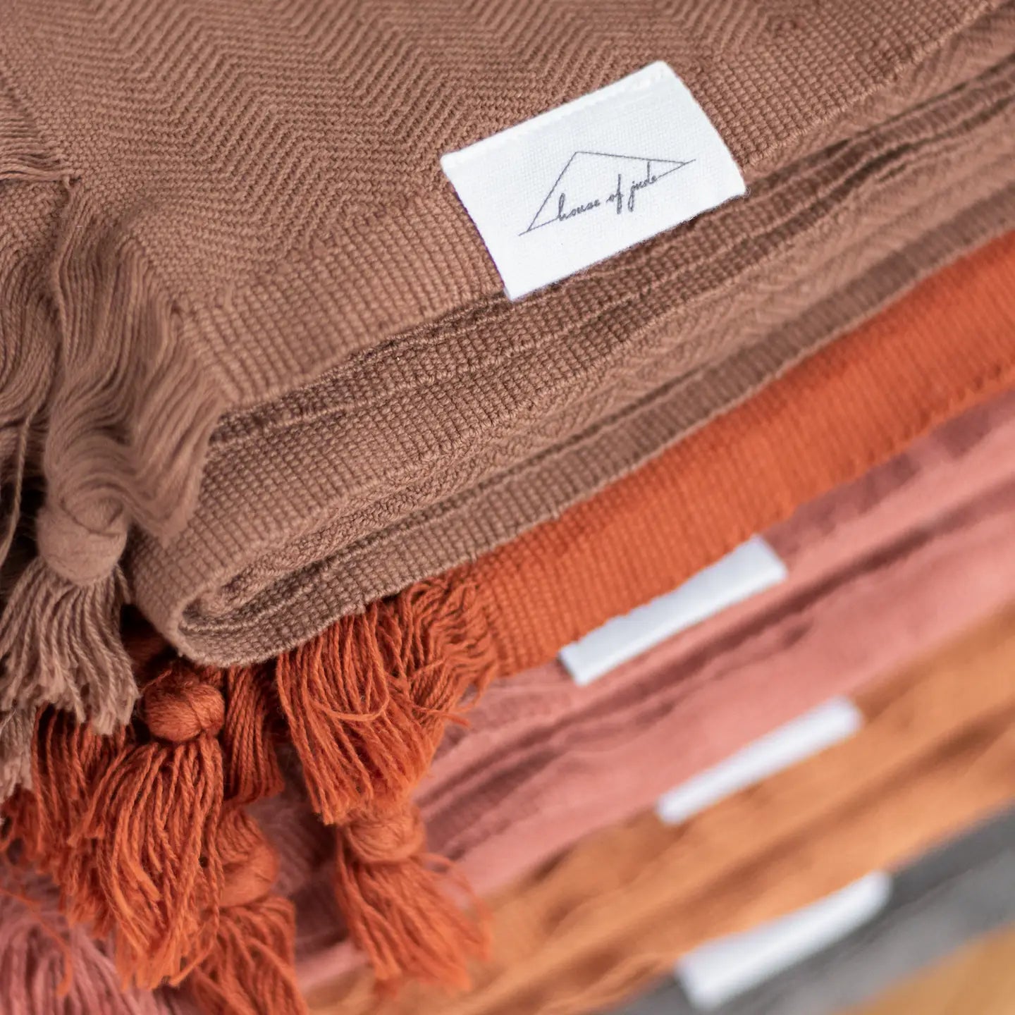 Oversize Turkish Towel - Chestnut