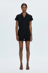 Parker SS Romper - Black
