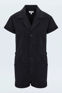 Parker SS Romper - Black