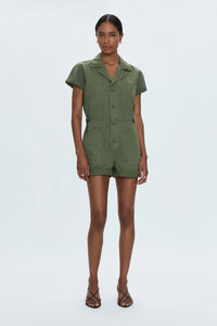 Parker SS Romper - Meadow