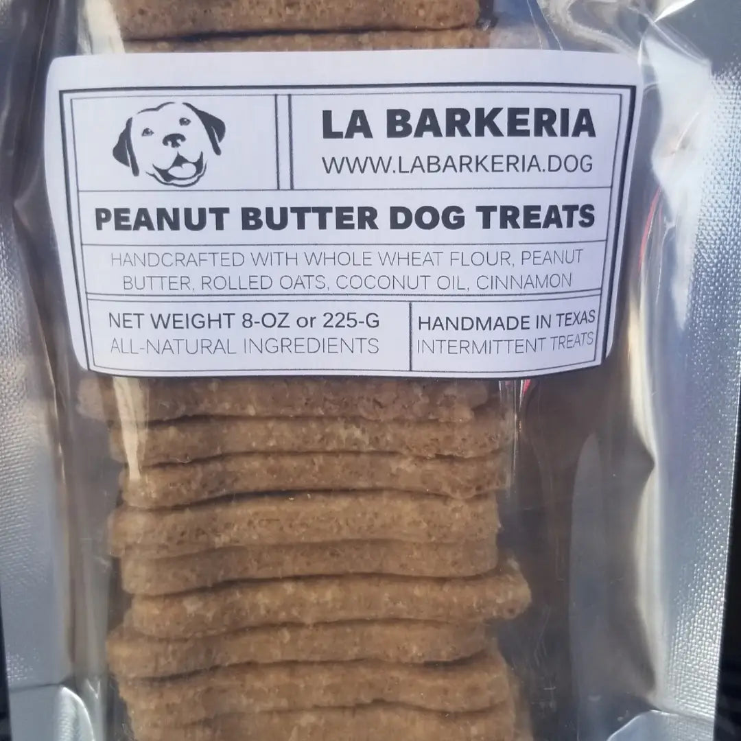 All Natural Dog Treats - Peanut Butter