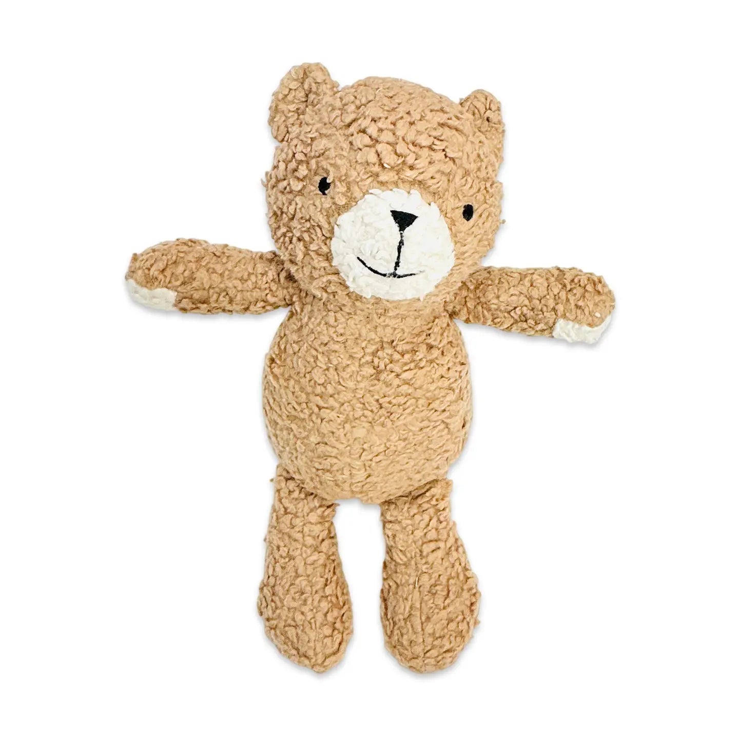 Peanut Lil Bear Sherpa Organic Cotton Fleece Stuffed Toy