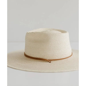 River Guatemalan Palm Hat - Ivory