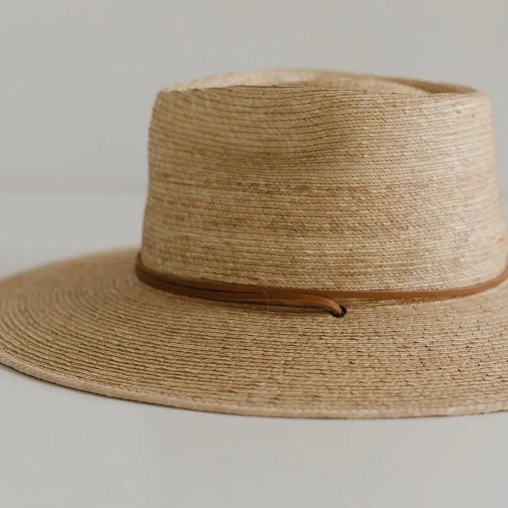 River Guatemalan Palm Hat - Oak