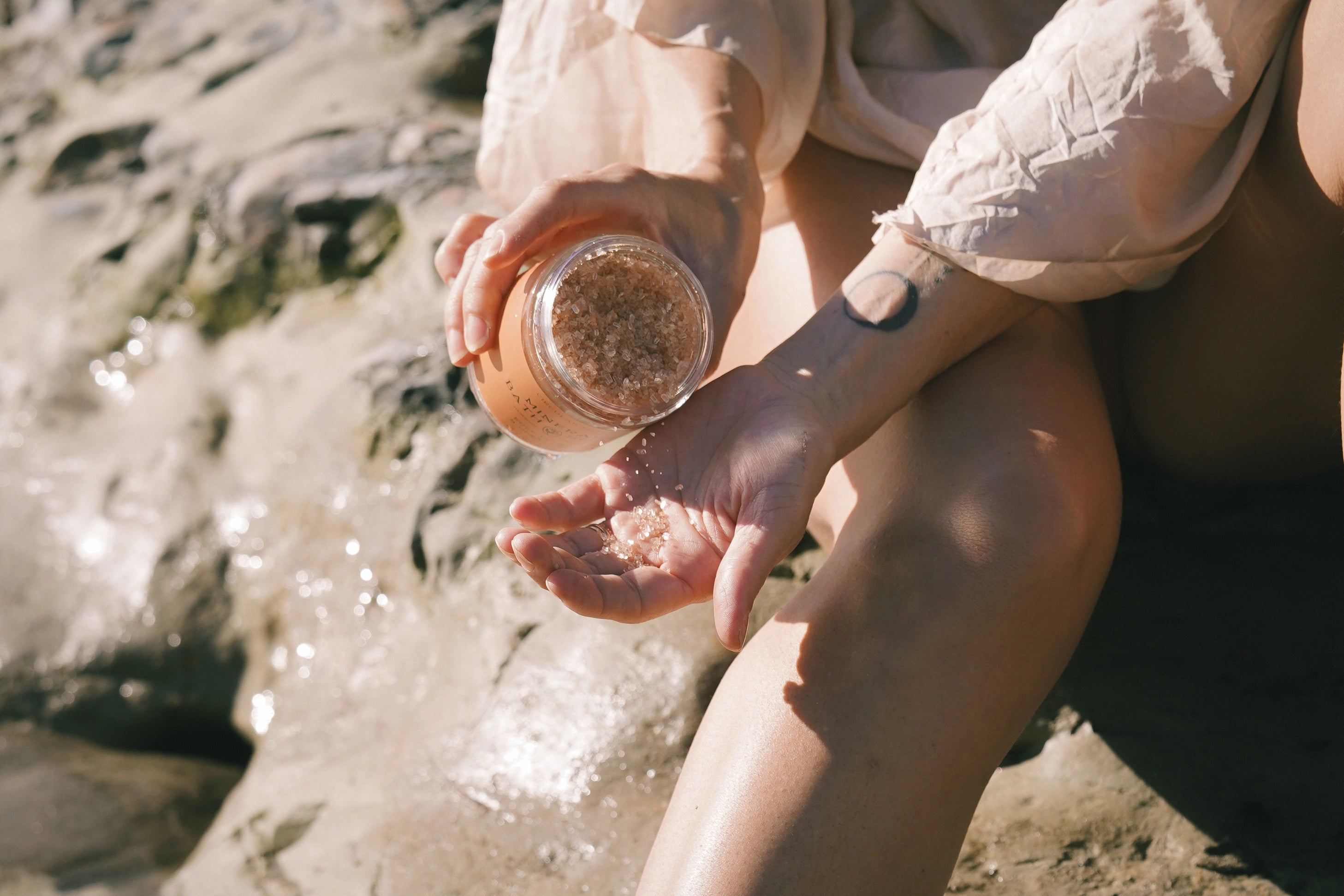 Rose Petal+ Geranium Organic Mineral Bath Soak