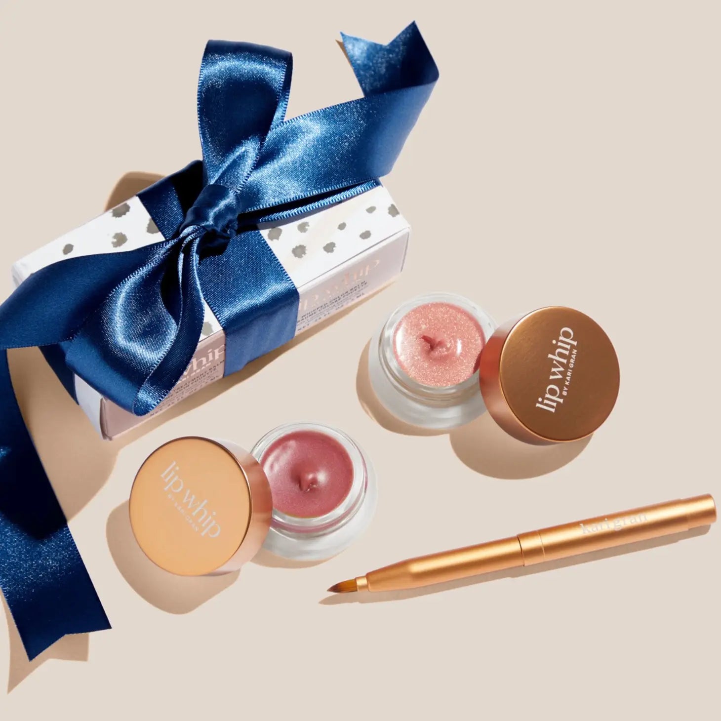 Rosie Gold + Blush Gift Set + Lip Brush