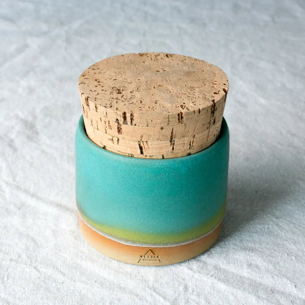Salt Jar - Turquoise