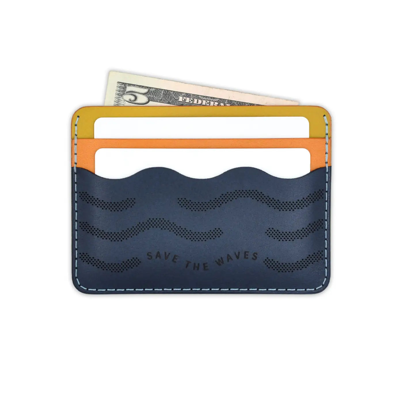 Save the Waves Half Wallet