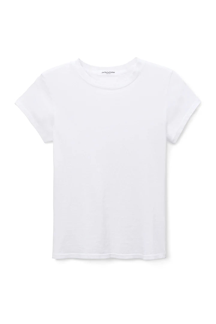 Sheryl Recycled Cotton Baby Tee - White
