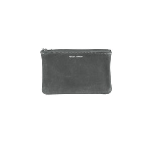 Small Zip Pouch  - Basic Charcoal