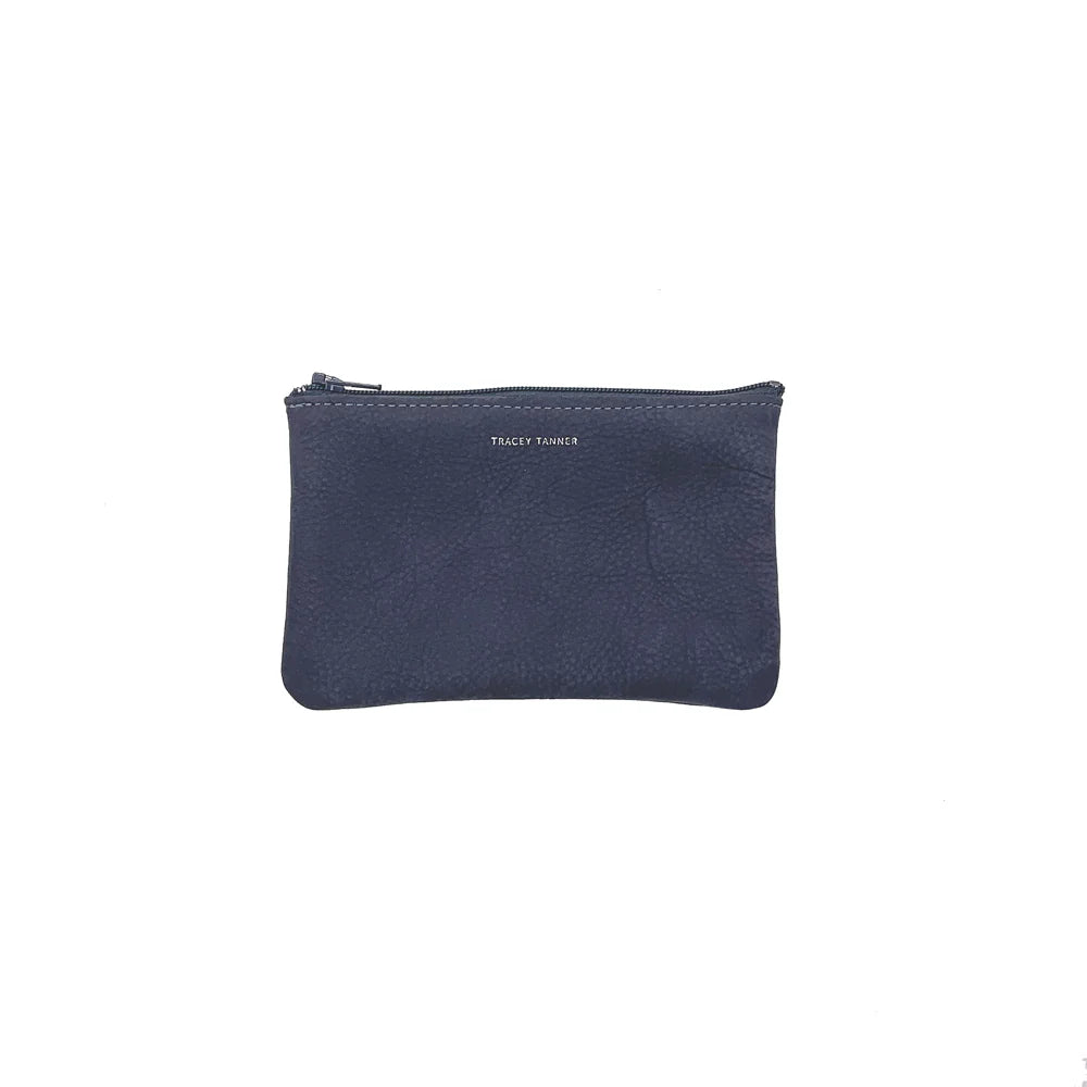 Small Zip Pouch  - Basic Slate