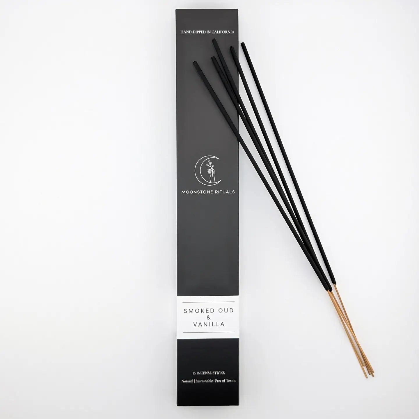 Smoked Oud + Vanilla Incense Sticks