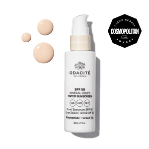 Spf 50 Mineral Drops Tinted Sunscreen - 01 Fair + Cool Undertones