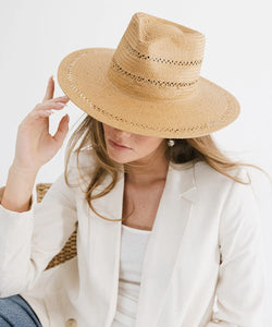 Sloan Teardrop Fedora - Honey