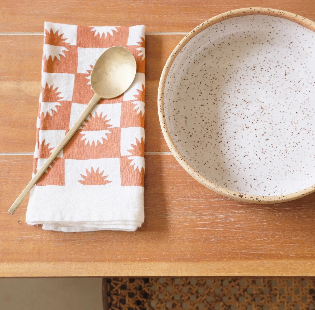 Linen Tea Towels - Sunrise