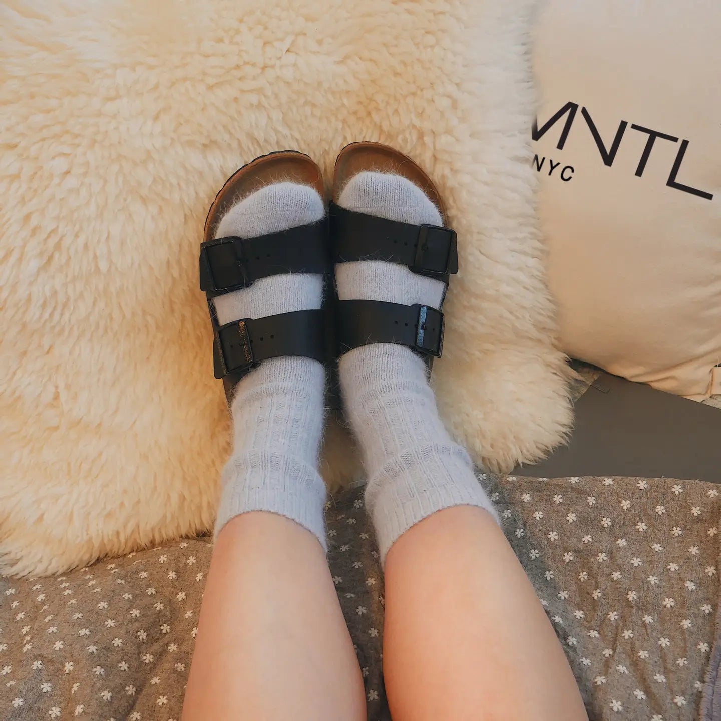 Super Soft Wool Socks - Blue