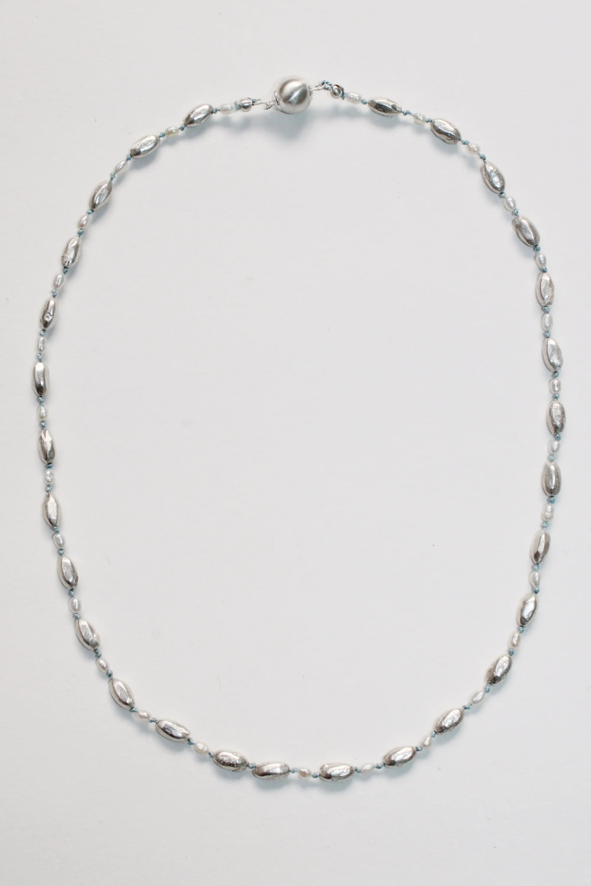 Essential Sterling Silver Bead Necklace