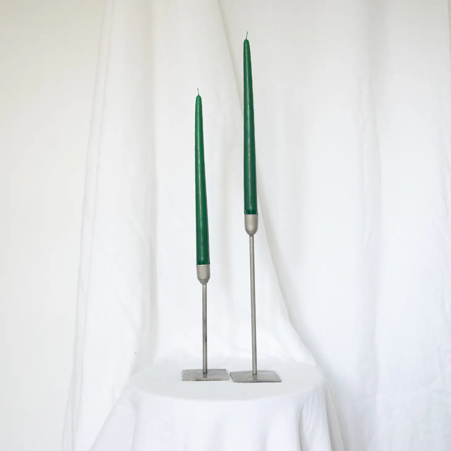Taper Candles - Christmas Green