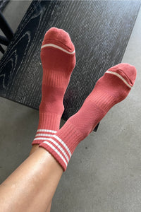 Girlfriend Socks - Terracotta