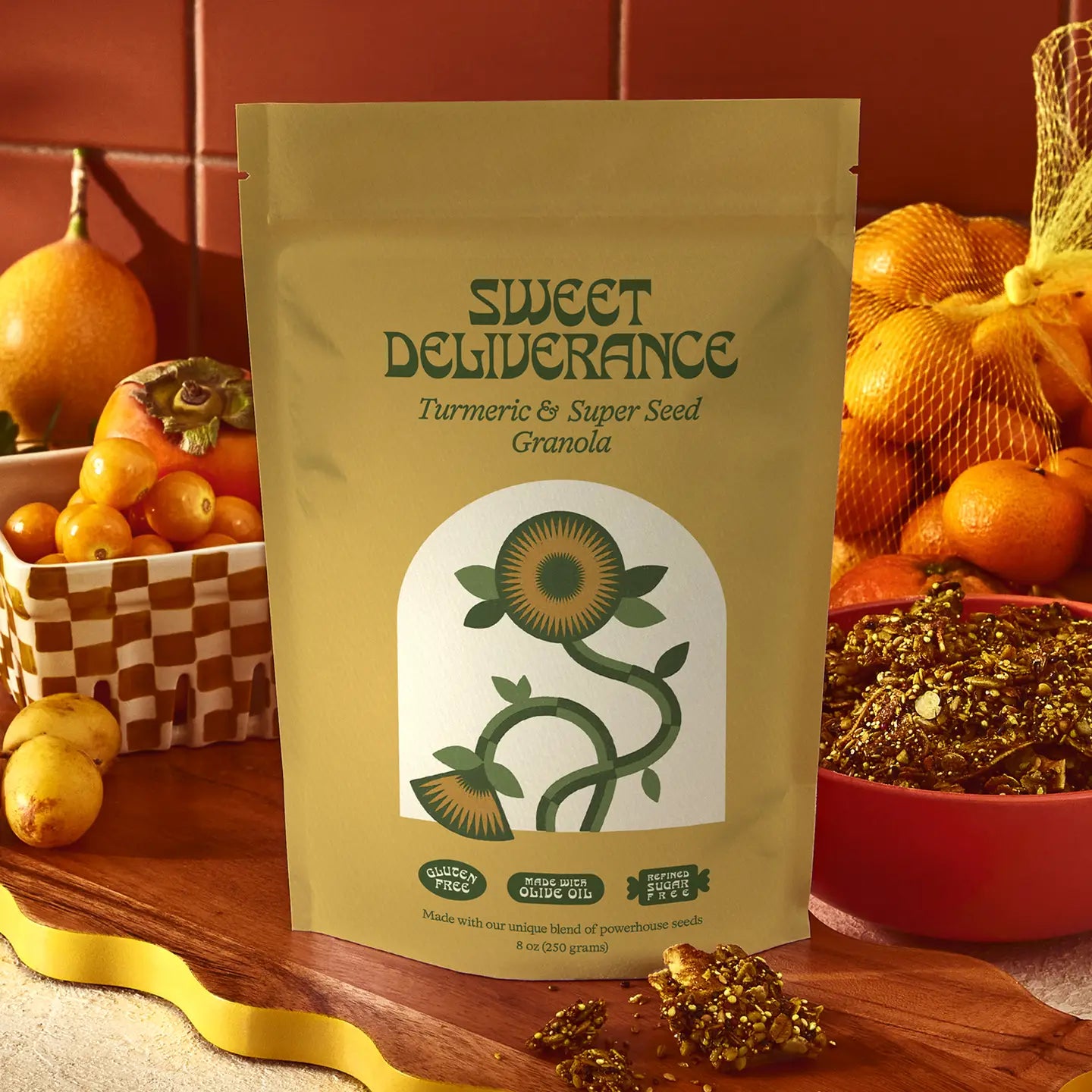 Turmeric + Super Seed Granola