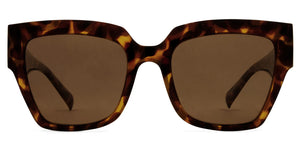 Valerie - Honey Tort Brown Injected Polarized Lens