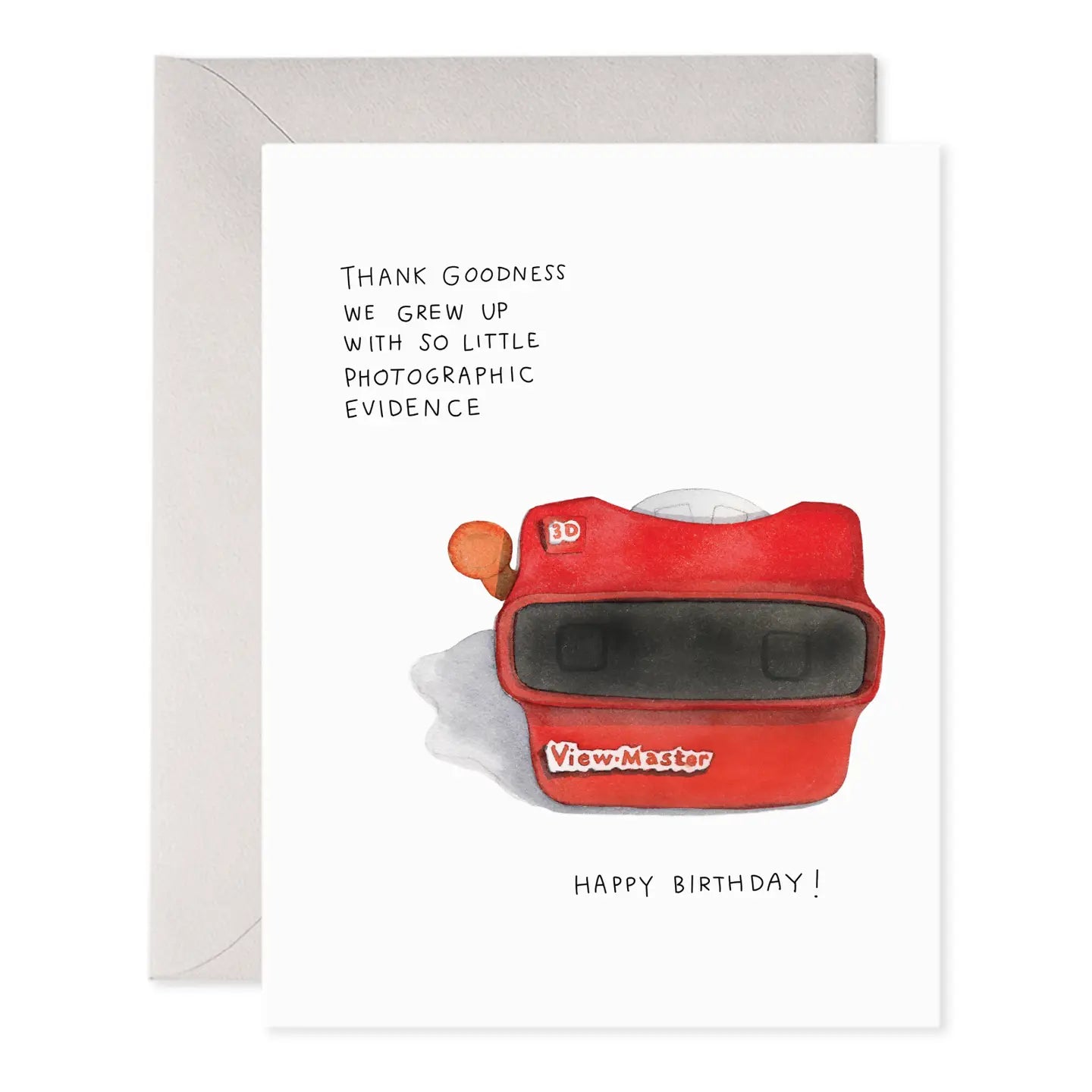 Viewfinder Retro Birthday Card