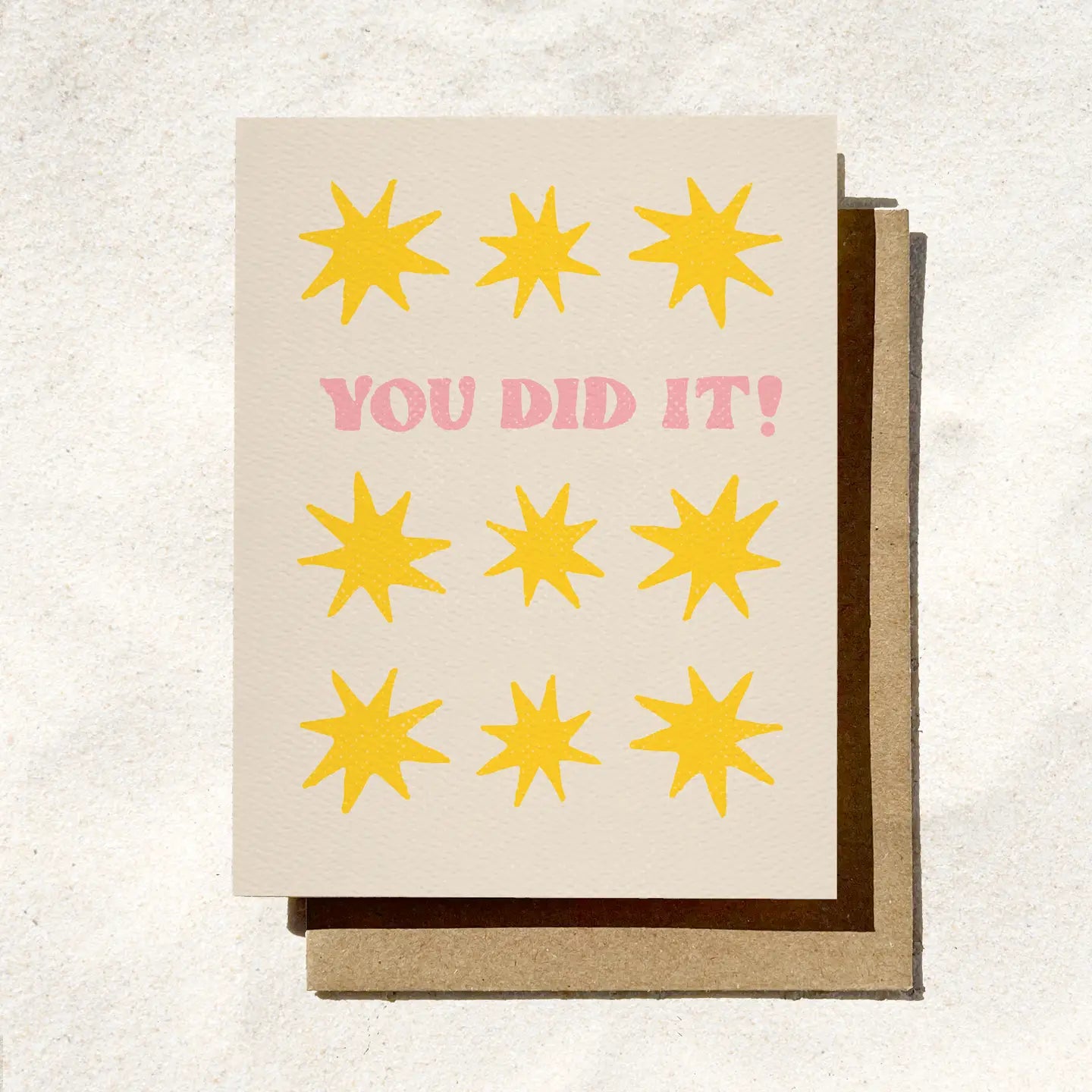 You Did It Congratulations Card