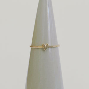 Yvie 14K Heart Ring