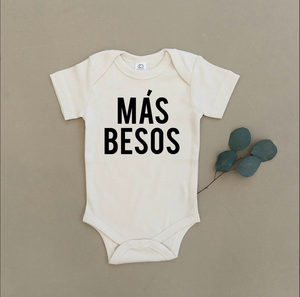 Mas Besos Organic Baby Onesie & Toddler Tee