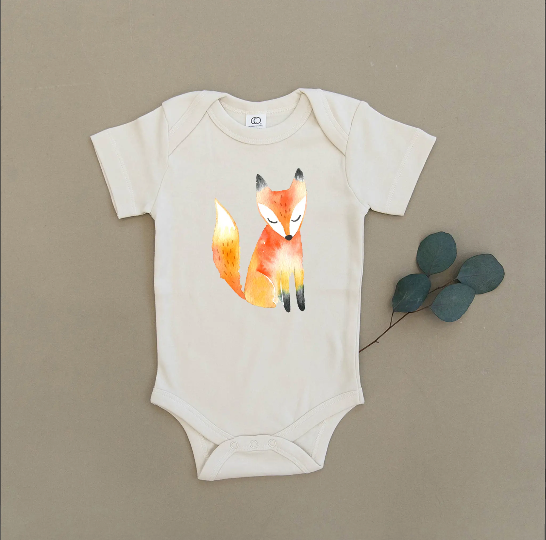 Baby Fox Organic Baby Onesie & Toddler Tee