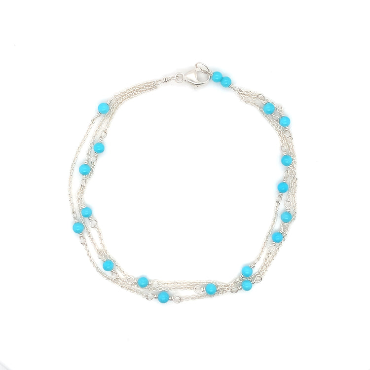 Sleeping Beauty Turquoise Confetti Bracelet