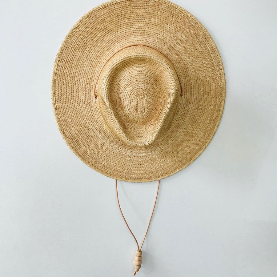 Desert Sun Hat - Golden Guatemalan Palm