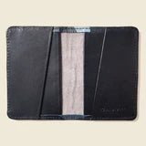 Compact Bifold Wallet - Blue Camo + Black