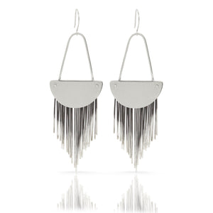 Large Calliope Earrings - Sterling Silver