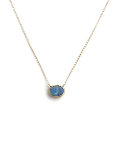 Opal in 14K Gold Setting