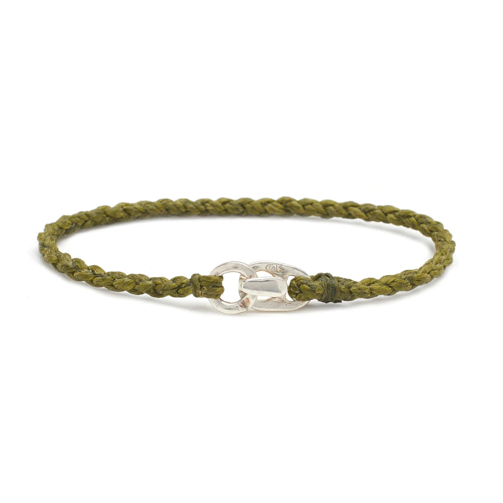 Single Wrap Bracelet - Olive